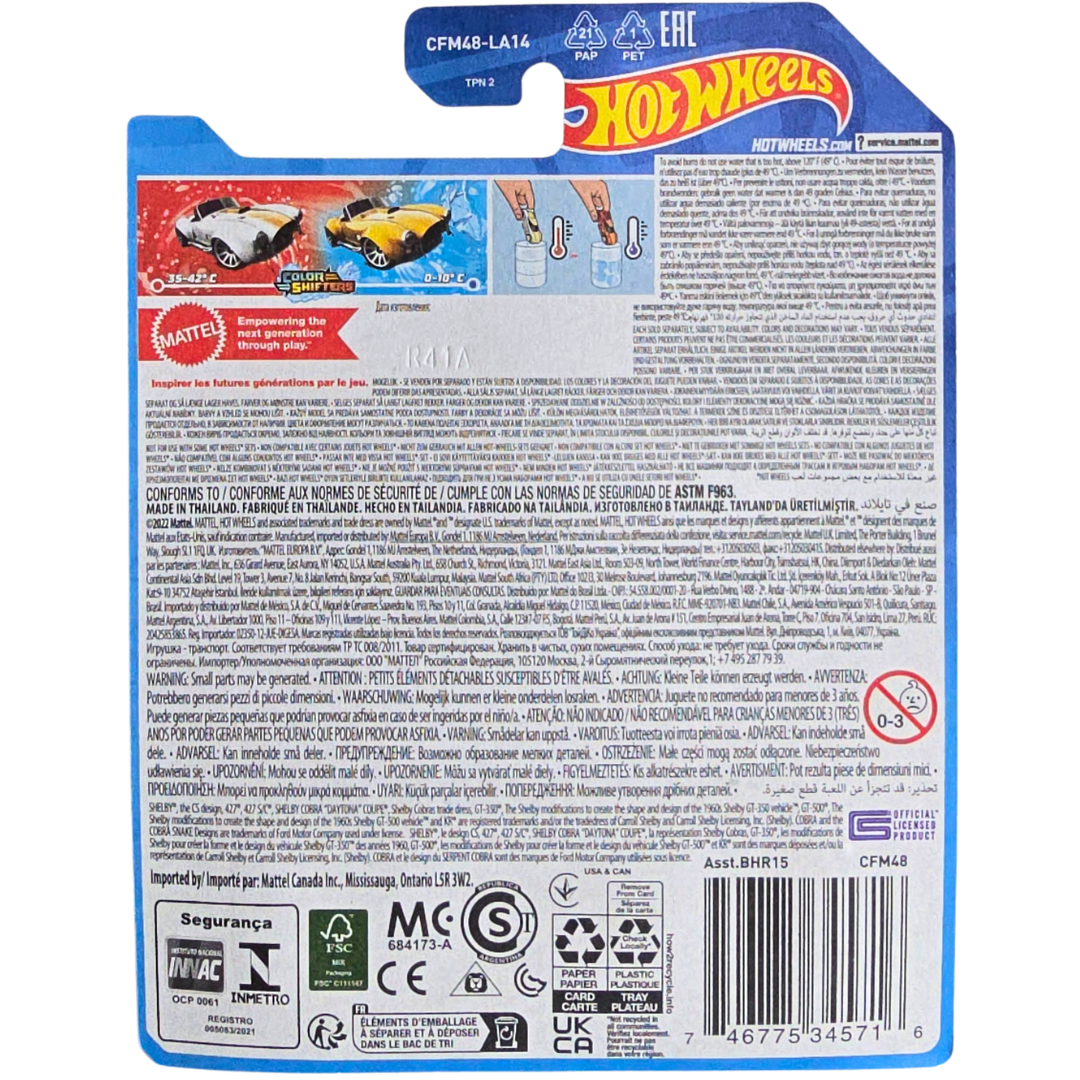 Hot Wheels Color Shifters - Shelby Cobra 427 S/C