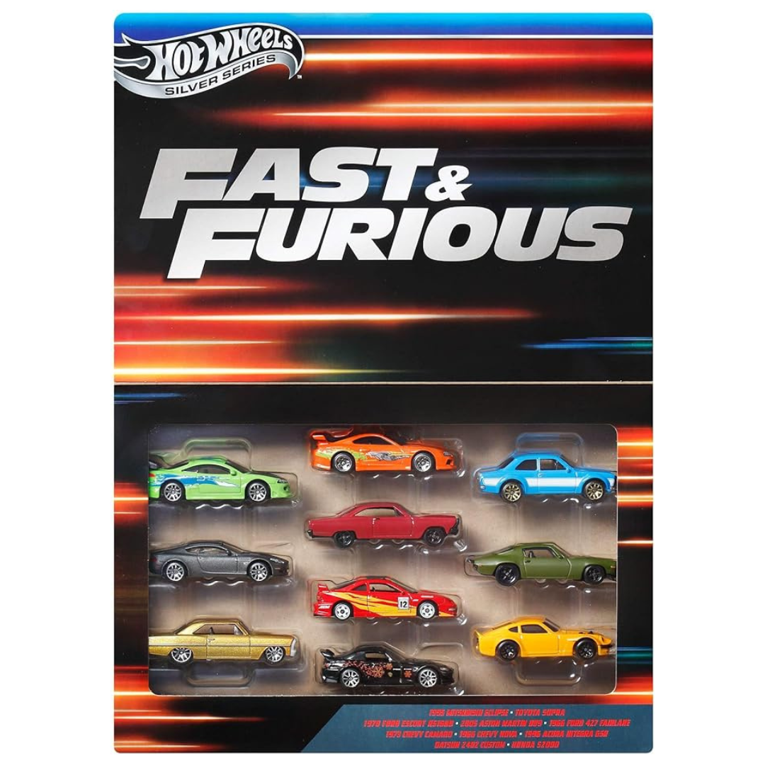 Hot Wheels - Fast & Furious 10 Pack