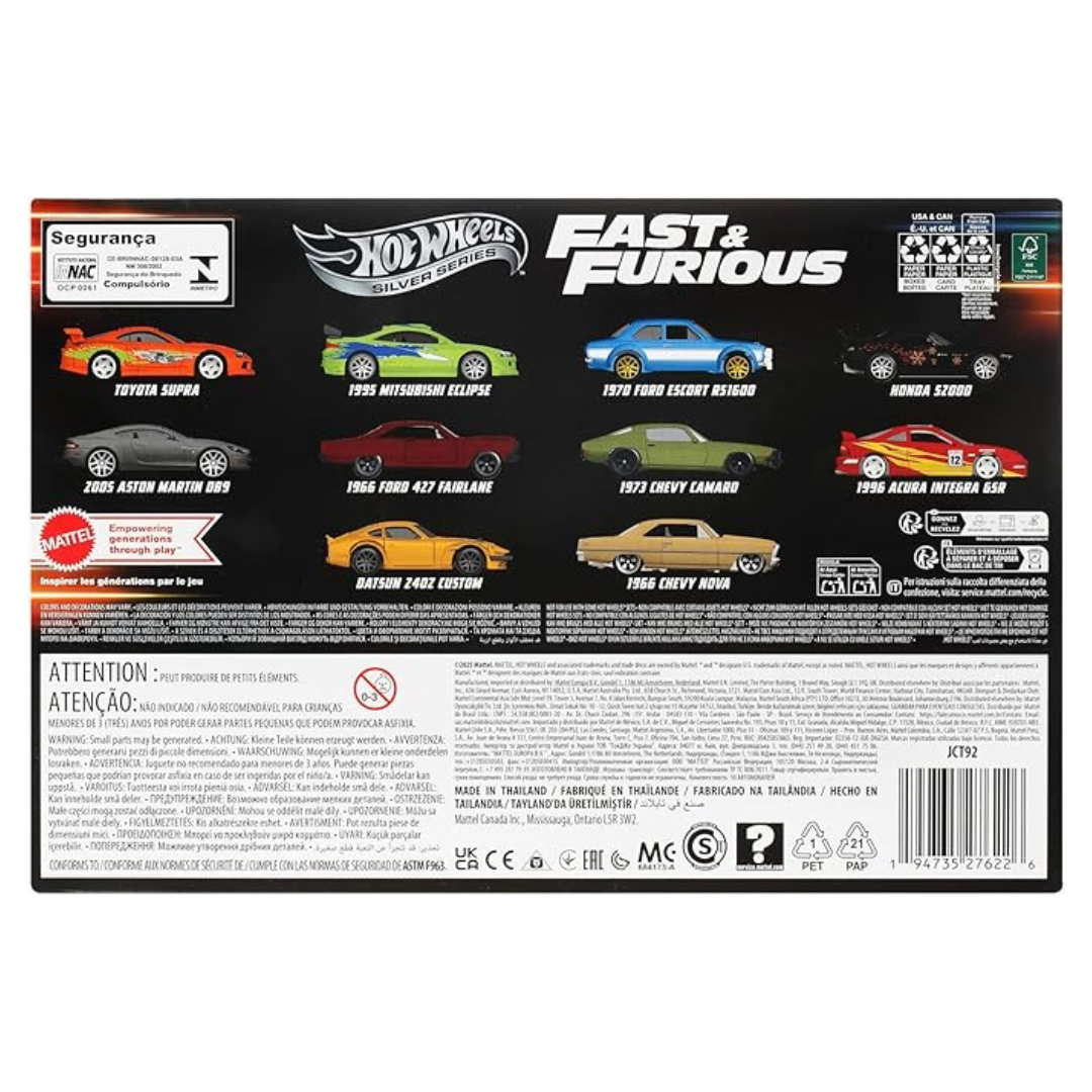 Hot Wheels - Fast & Furious 10 Pack