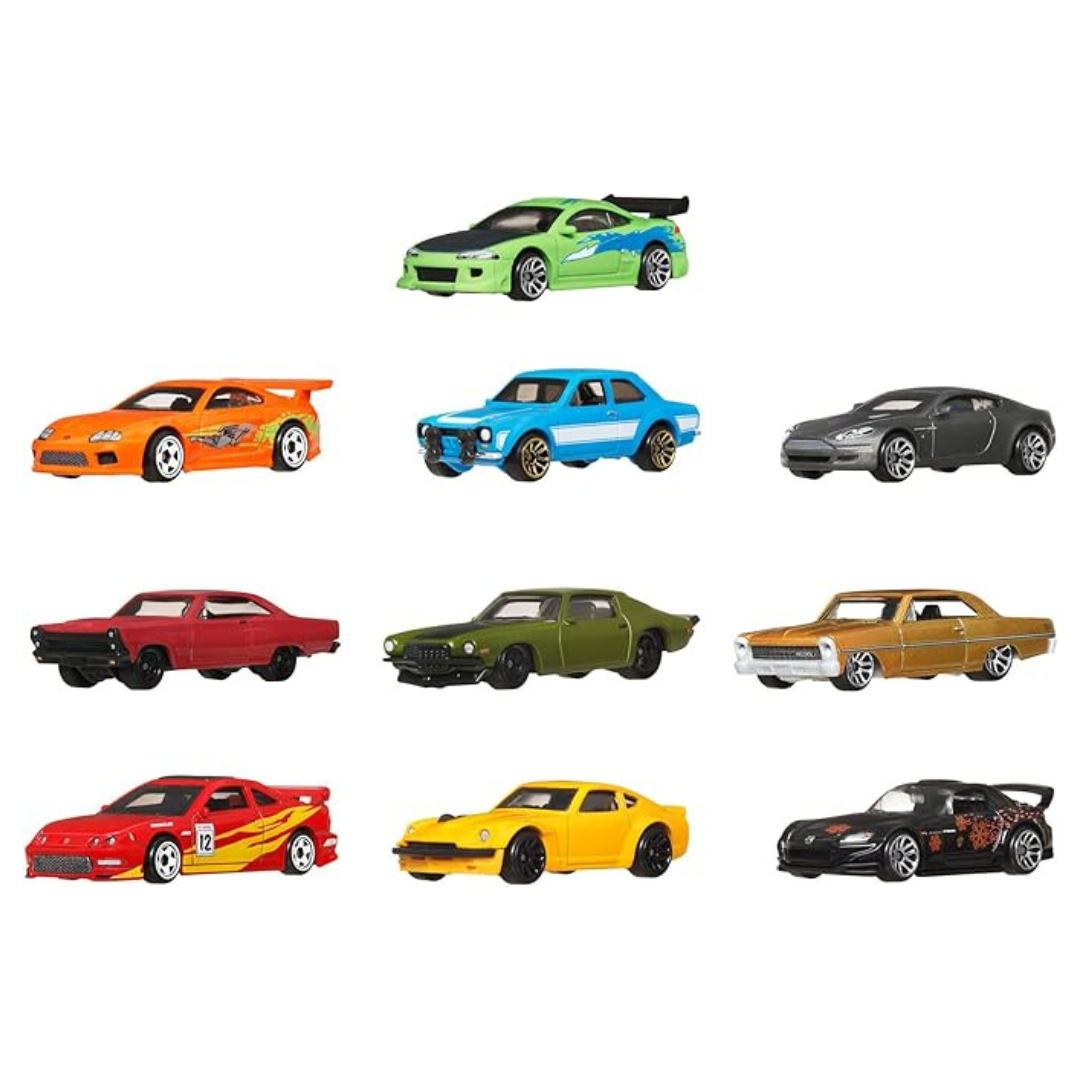 Hot Wheels - Fast & Furious 10 Pack