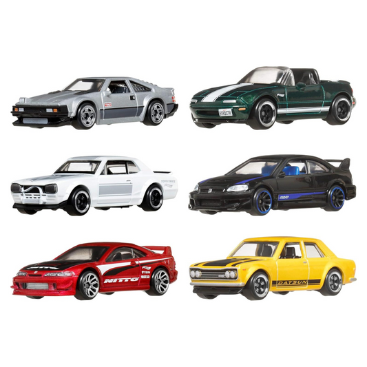 Hot Wheels JDM 6 Pack
