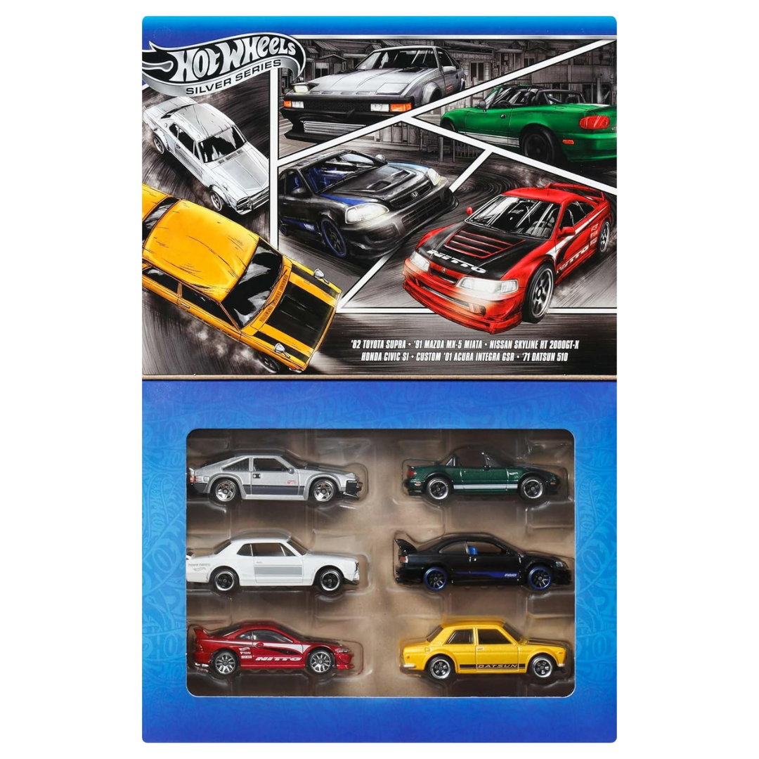 Hot Wheels JDM 6 Pack