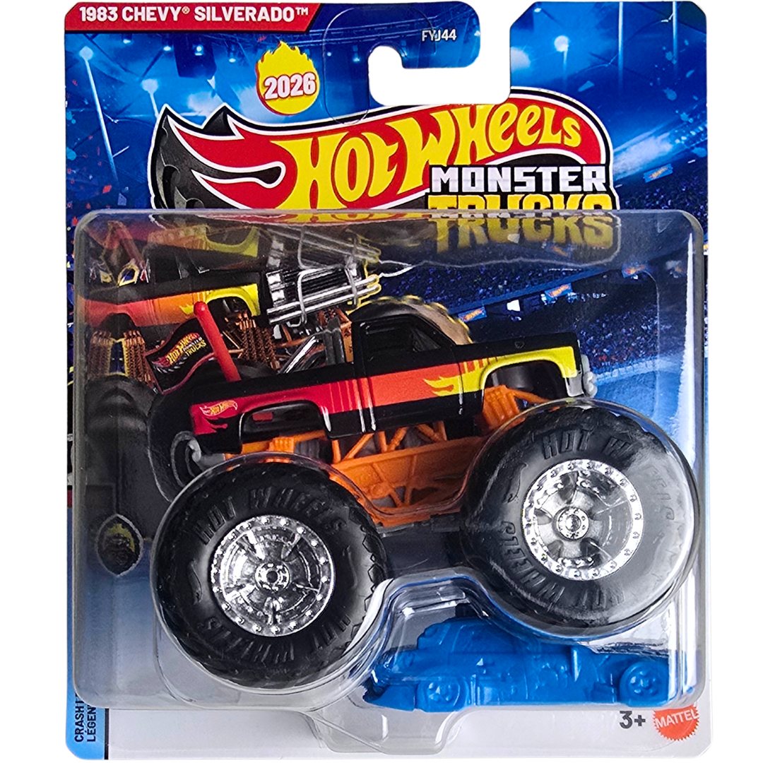 Hot Wheels Monster Trucks - 1983 Chevy Silverado
