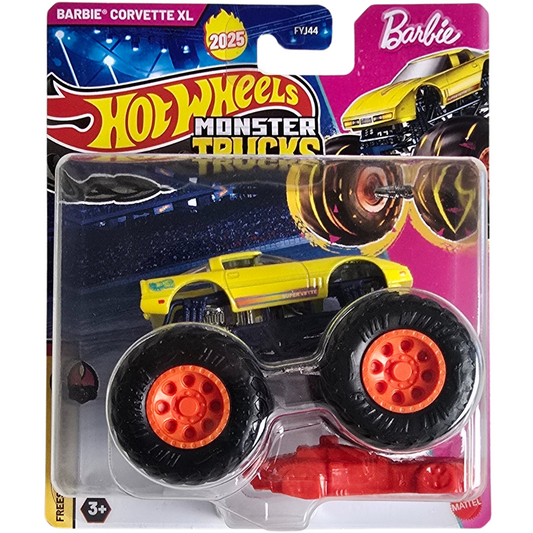 Hot Wheels Monster Trucks - Barbie Corvette XL