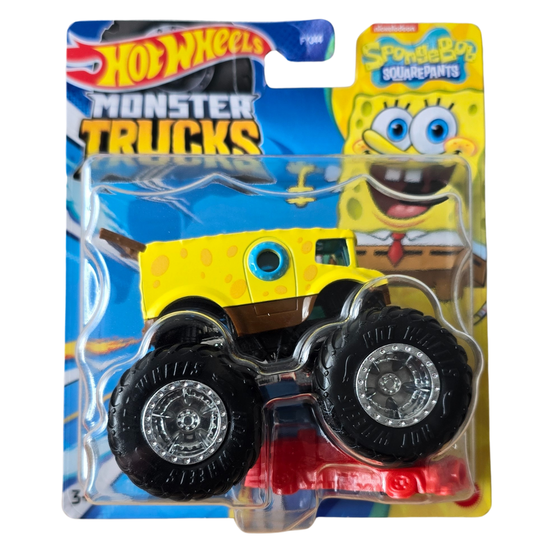 Hot Wheels Monster Trucks - Bob Esponja