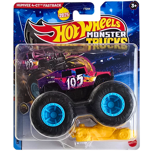 Hot Wheels Monster Trucks - Humvee 4-CT Fastback