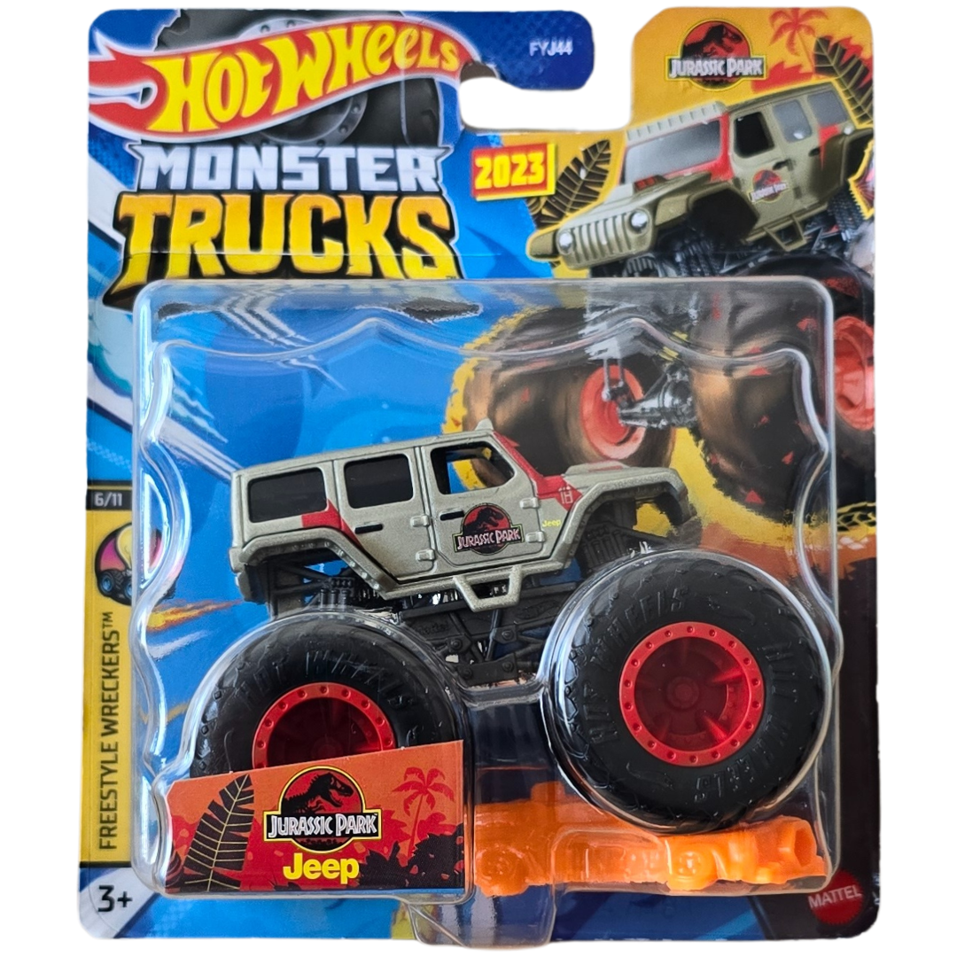 Hot Wheels Monster Trucks - Jeep Jurassic Park