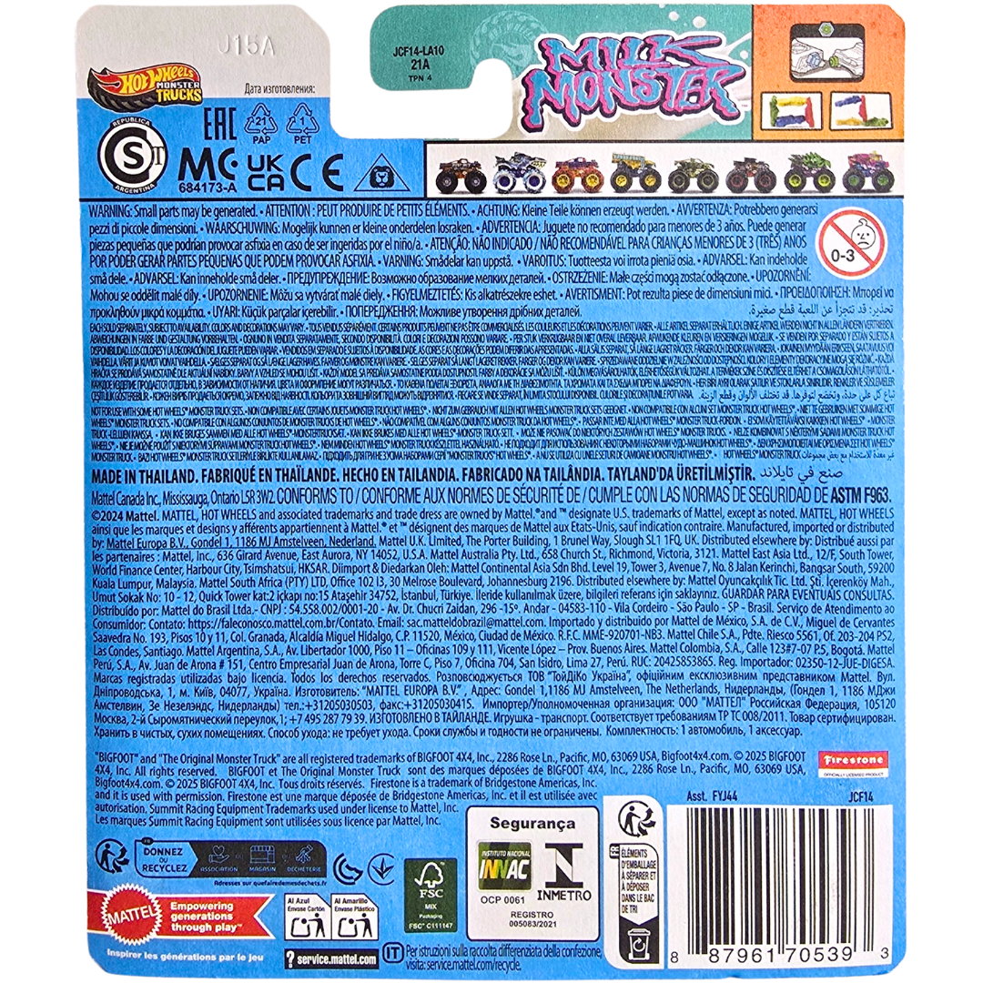 Hot Wheels Monster Trucks - Milk Monster (Treasure Hunt - TH)