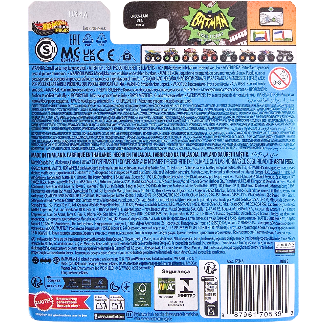 Hot Wheels Monster Trucks - TV Series Batmobile - Série Télévisée