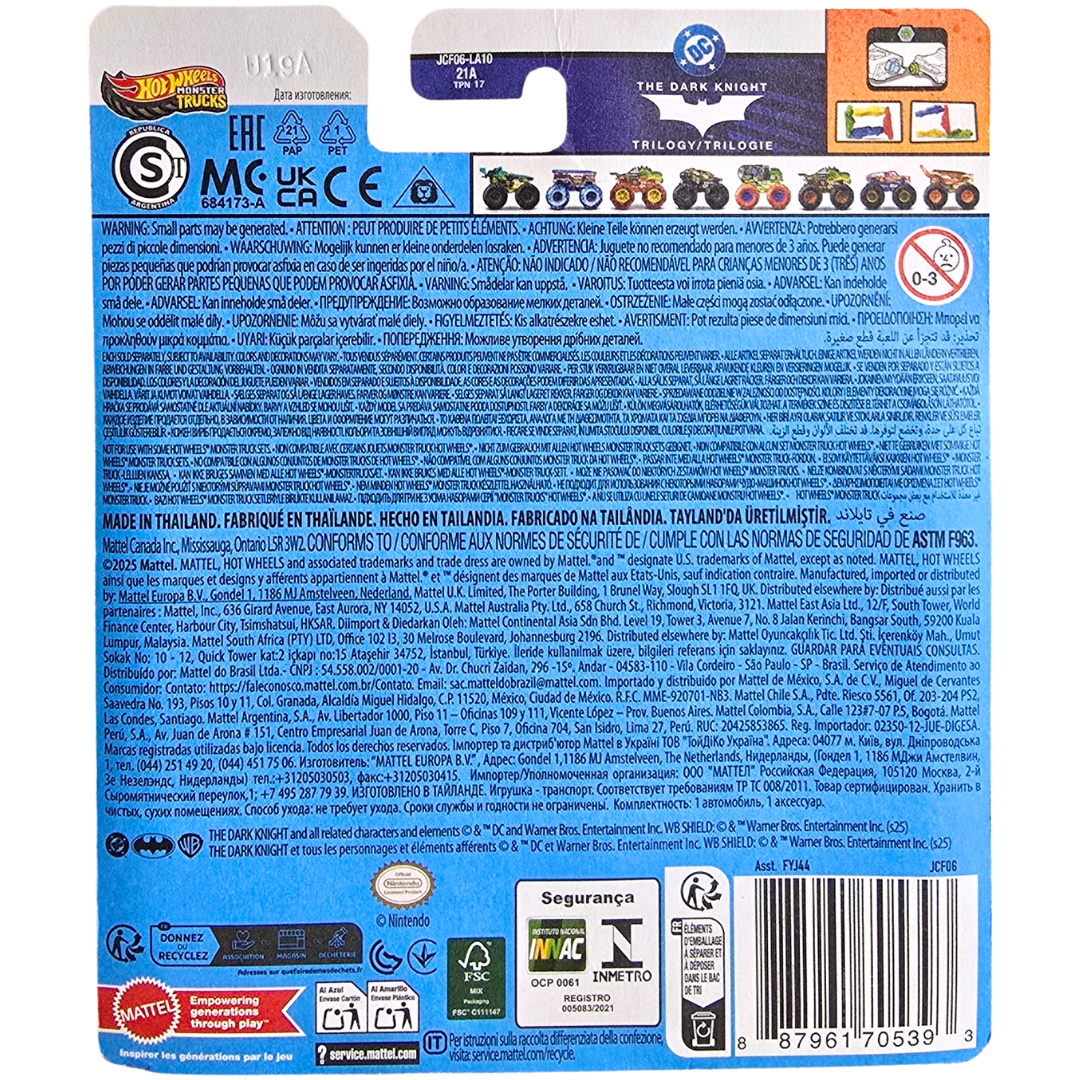 Hot Wheels Monster Trucks (DC - THe Dark Knight Trilogy/Trilogie) - Batman