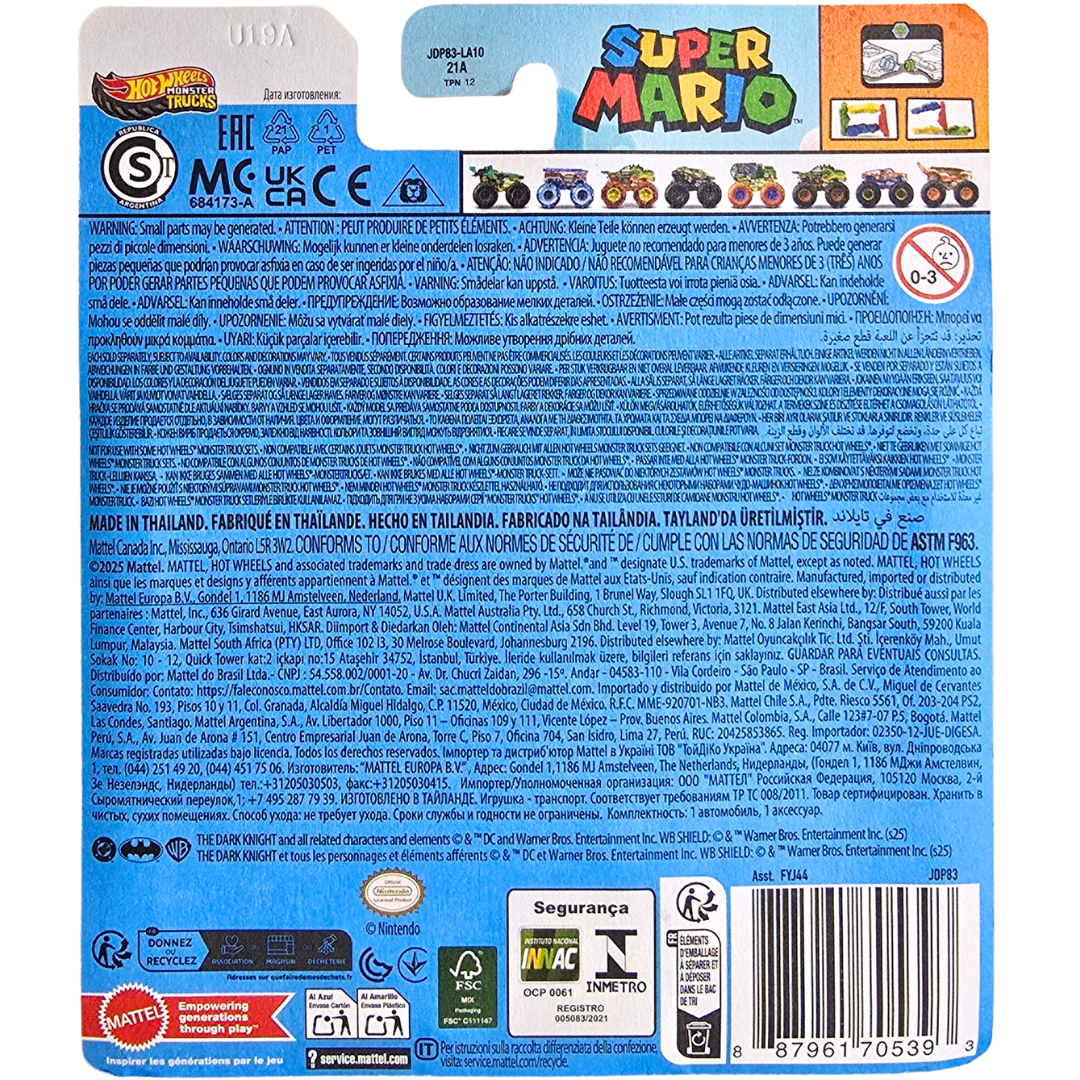 Hot Wheels Monster Trucks (Super Mario) - Mario