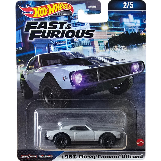 Hot Wheels Premium - 1967 Chevy Camaro Offroad (Fast & Furious)