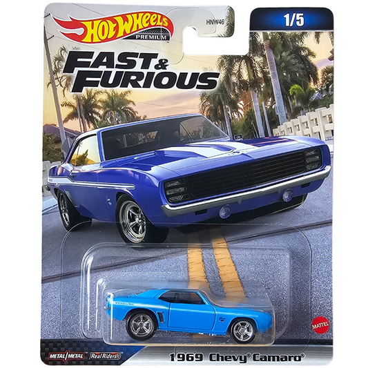 Hot Wheels Premium - 1969 Chevy Camaro (Fast & Furious)