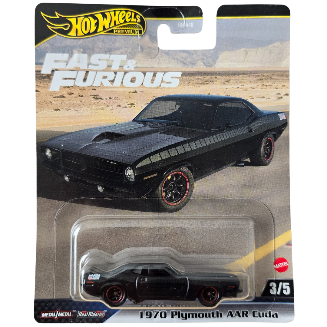 Hot Wheels Premium - 1970 Plymouth AAR Cuda (Fast & Furious)