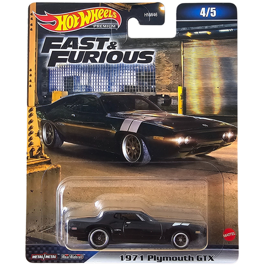 Hot Wheels Premium - 1971 Plymouth GTX (Fast & Furious)