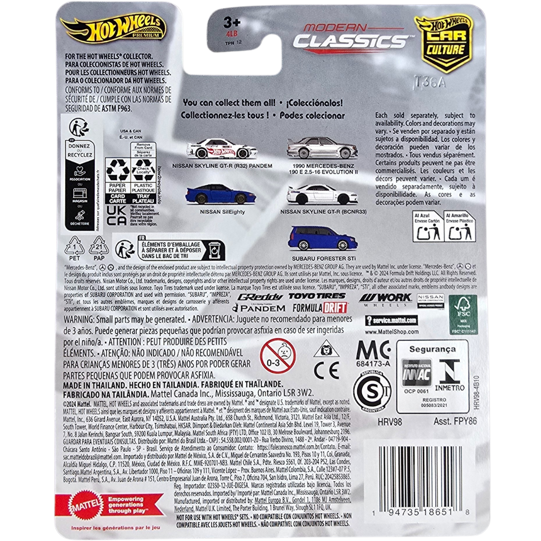 Hot Wheels Premium (Boulevard #84) - Mercedes-Benz 190 E 2.5-16 – Speed Castings Collector Shop - Foto 6