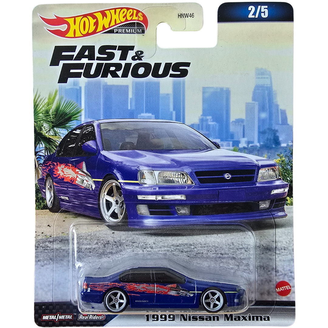 Hot Wheels Premium - 1999 Nissan Maxima (Fast & Furious)