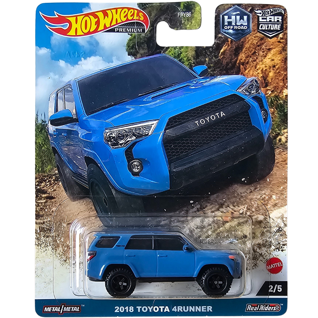 Hot Wheels Premium - 2018 Toyota 4Runner - Speed Castings Collector Shop