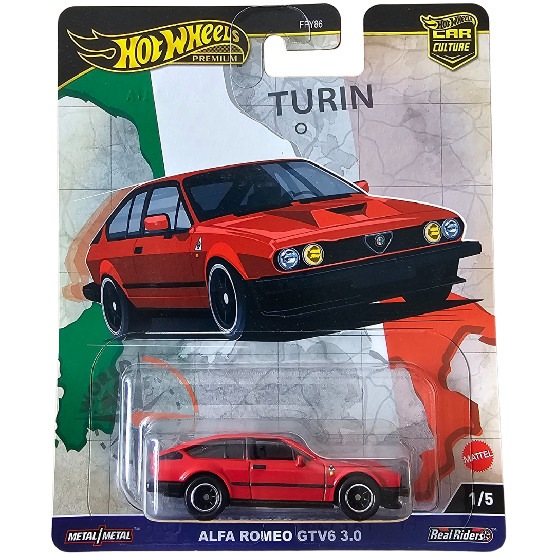 Hot Wheels Premium - Alfa Romeo GTV6 3.0