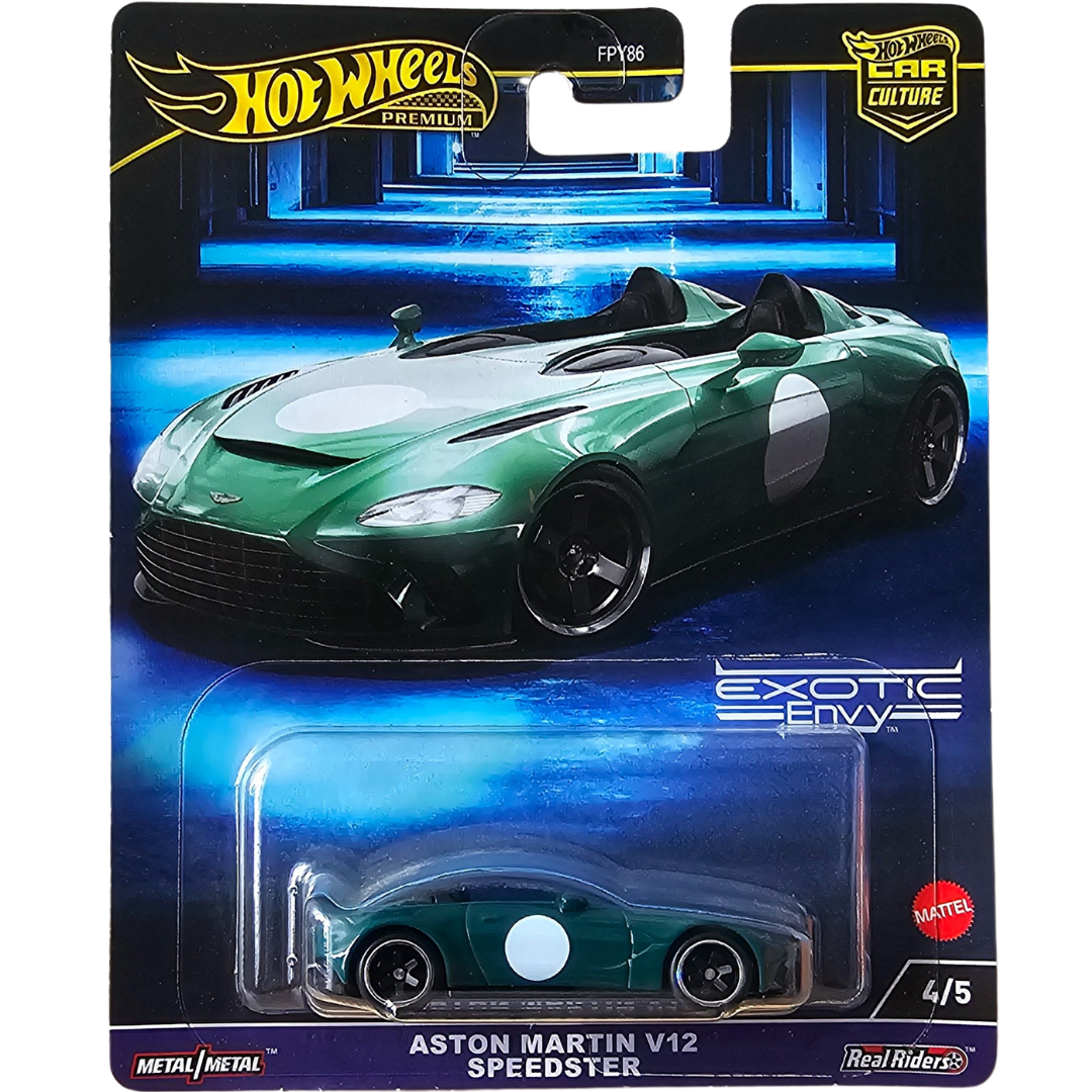 Hot Wheels Premium - Aston Martin V12 Speedster