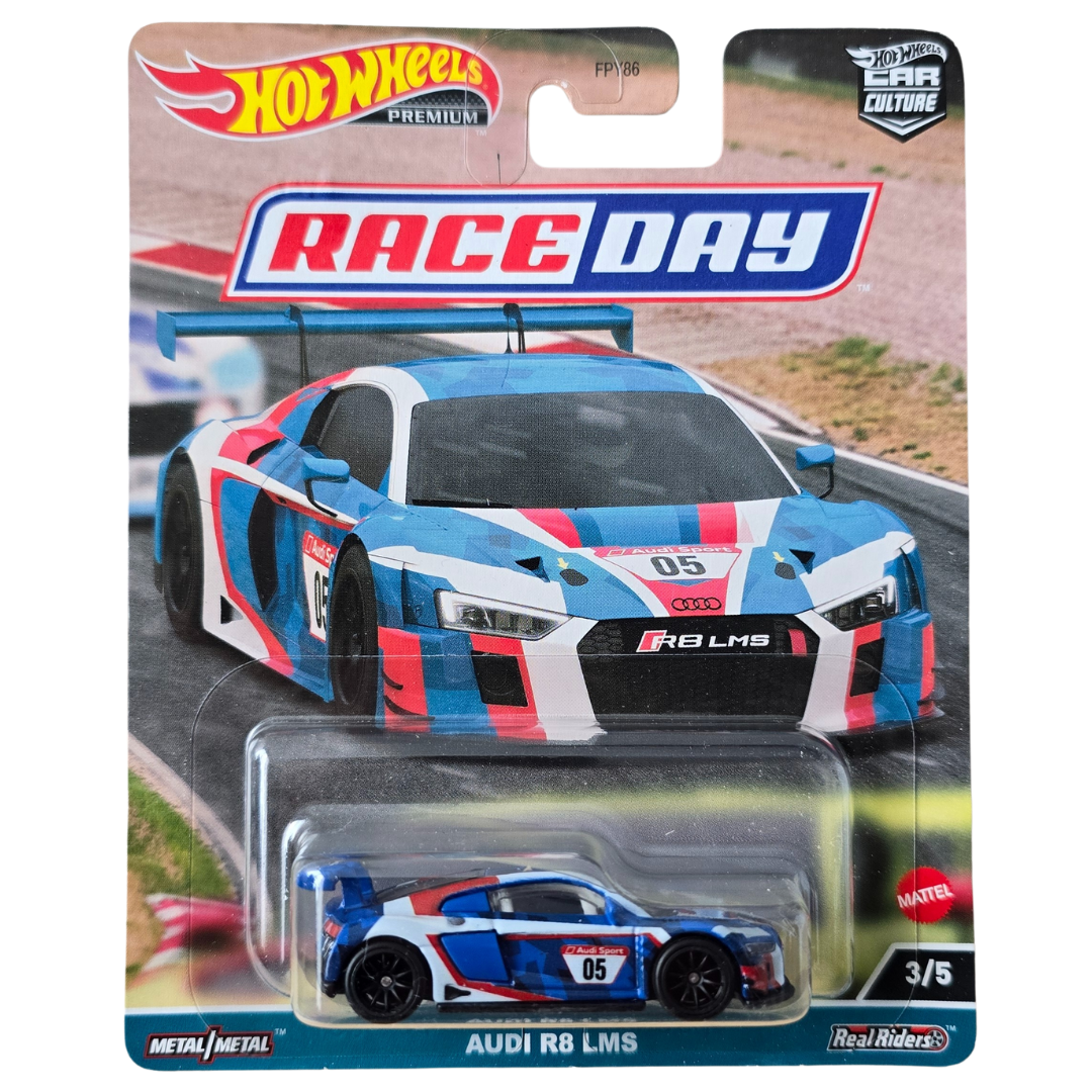 Hot Wheels Premium - Audi R8 LMS (Race Day)