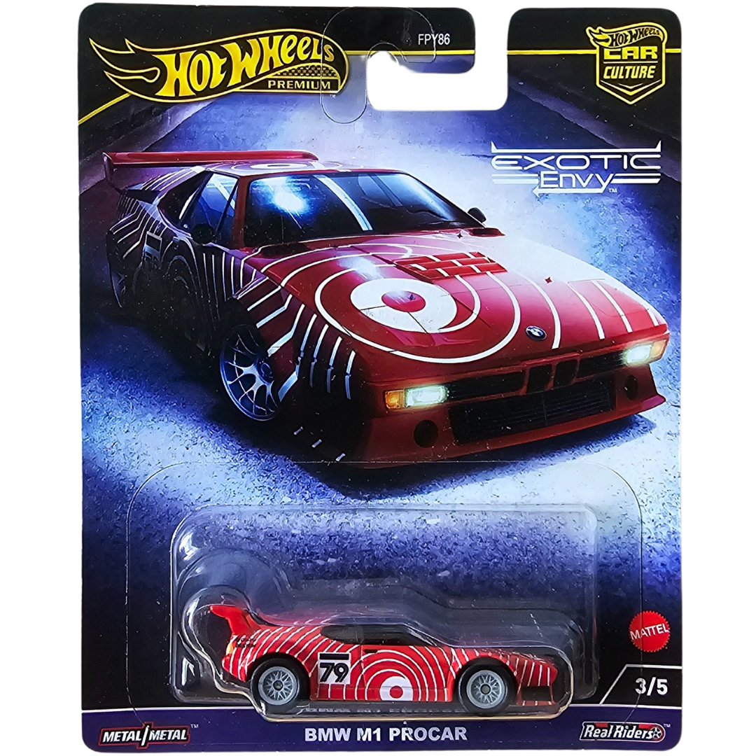 Hot Wheels Premium - BMW M1 Procar (Exotic Envy)