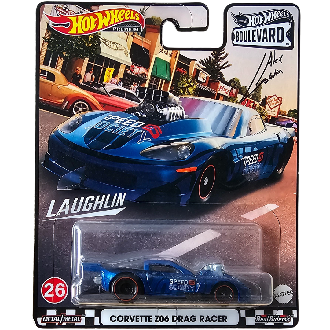 Hot Wheels Premium - Corvette Z06 Drag Racer