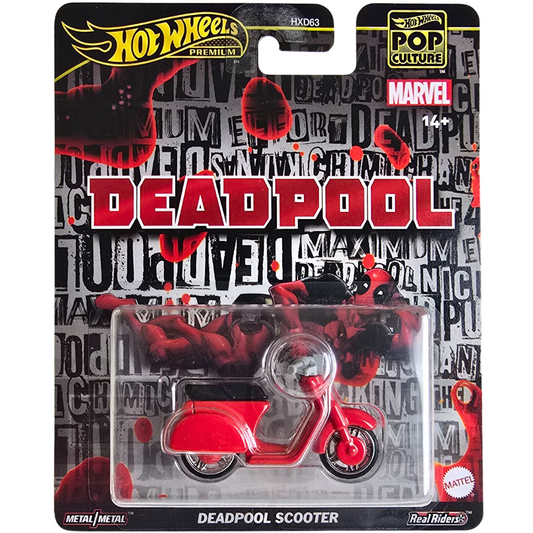 Hot Wheels Premium - Deadpool Scooter
