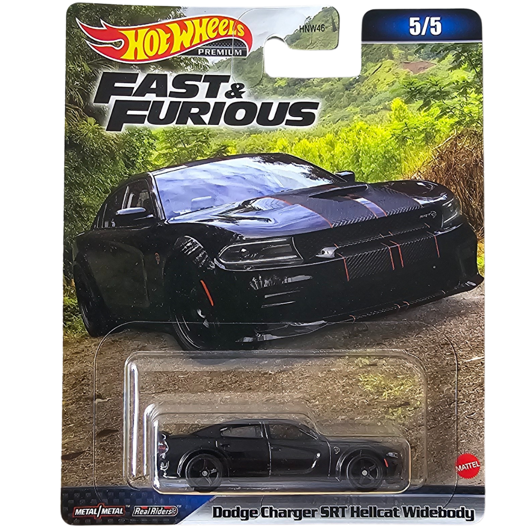 Hot Wheels Premium - Dodge Charger SRT Hellcat Widebody (Fast & Furious)