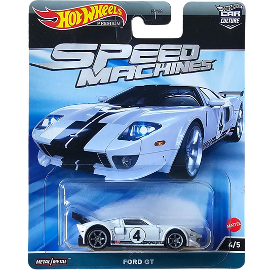 Hot Wheels Premium - Ford GT (Speed Machines)