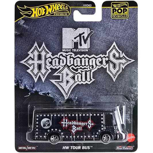 Hot Wheels Premium - HW Tour Bus (MTV - Headbangers Ball)
