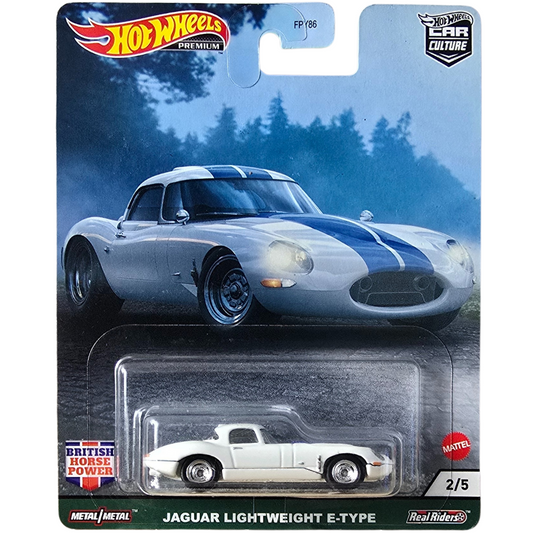 Hot Wheels Premium - Jaguar Lighweight E-Type