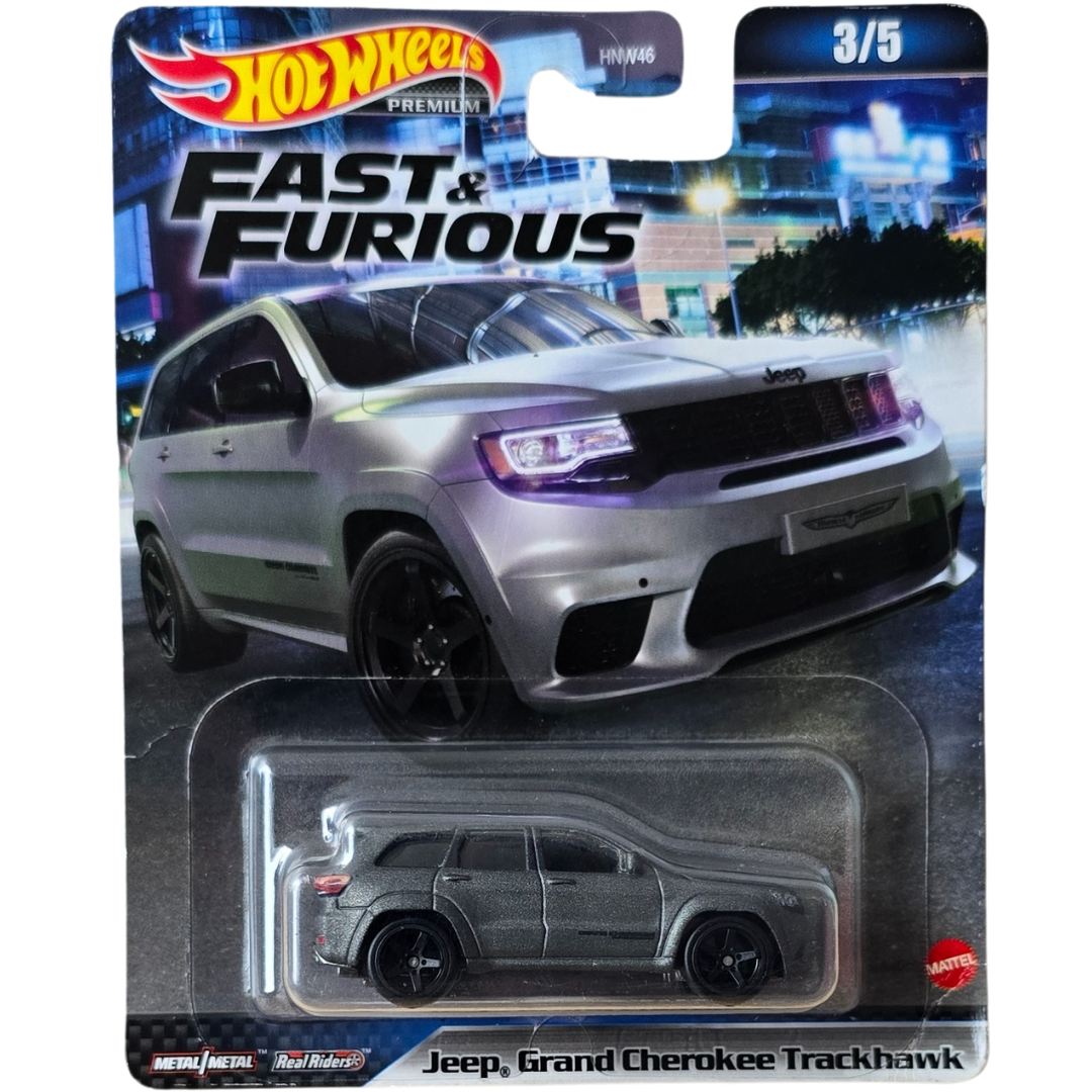 Hot Wheels Premium - Jeep Grand Cherokee Trackhawk (Fast & Furious)