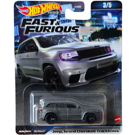 Hot Wheels Premium - Jeep Grand Cherokee Trackhawk (Fast & Furious)