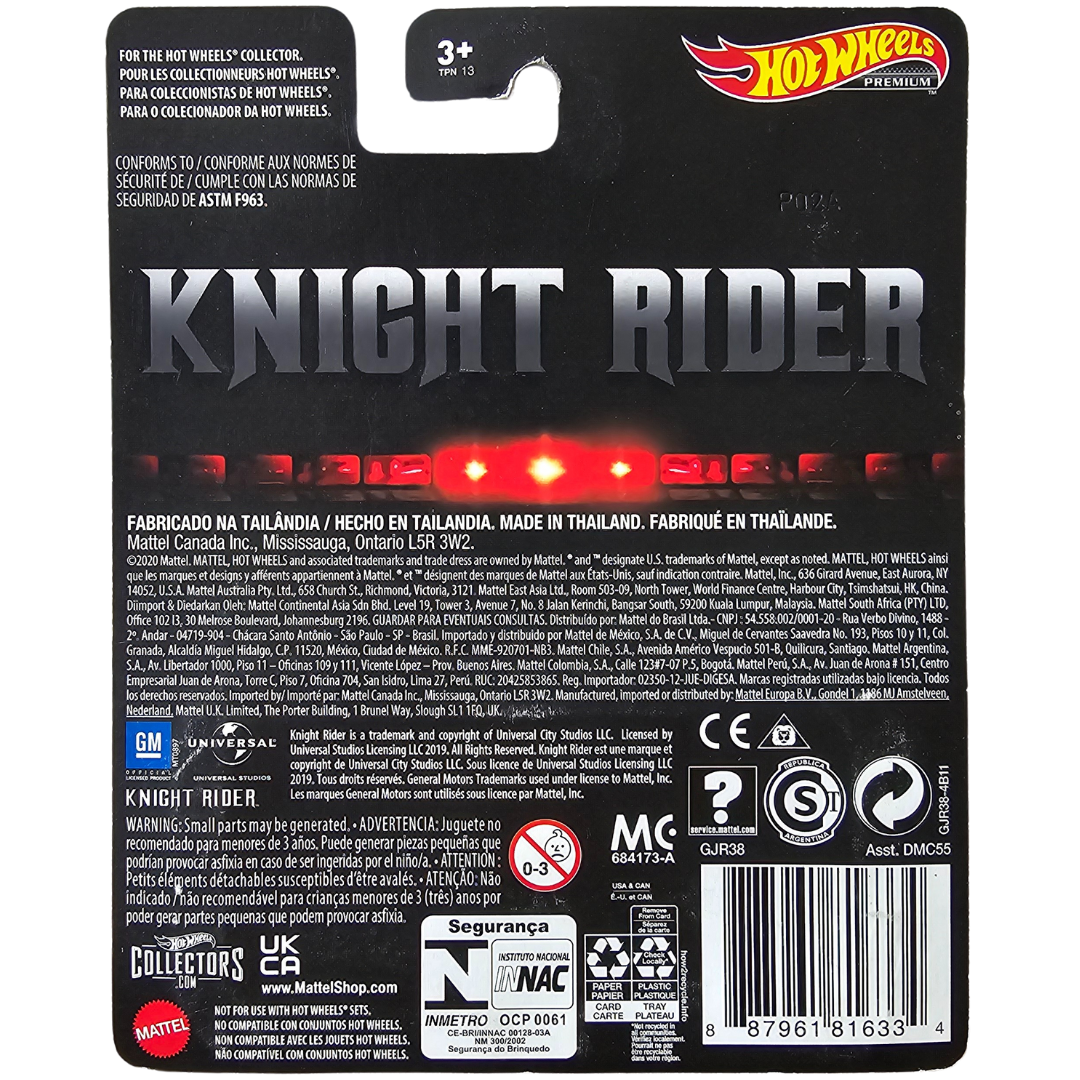 Hot Wheels Premium - K.I.T.T. Super Pursuit Mode (Knight Rider)