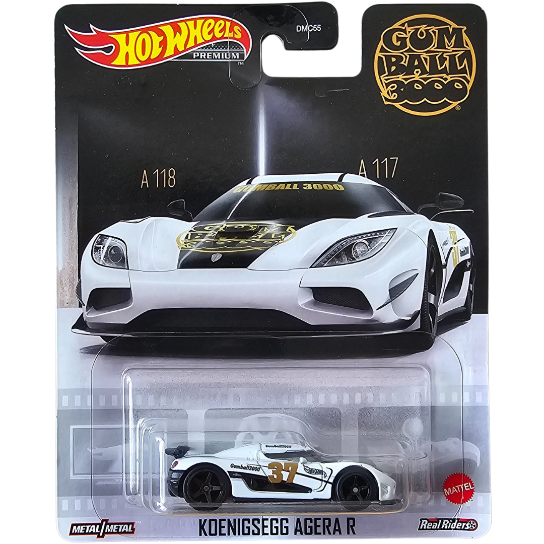 Hot Wheels Premium - Koenigsegg Agera R (Gum Ball 3000)