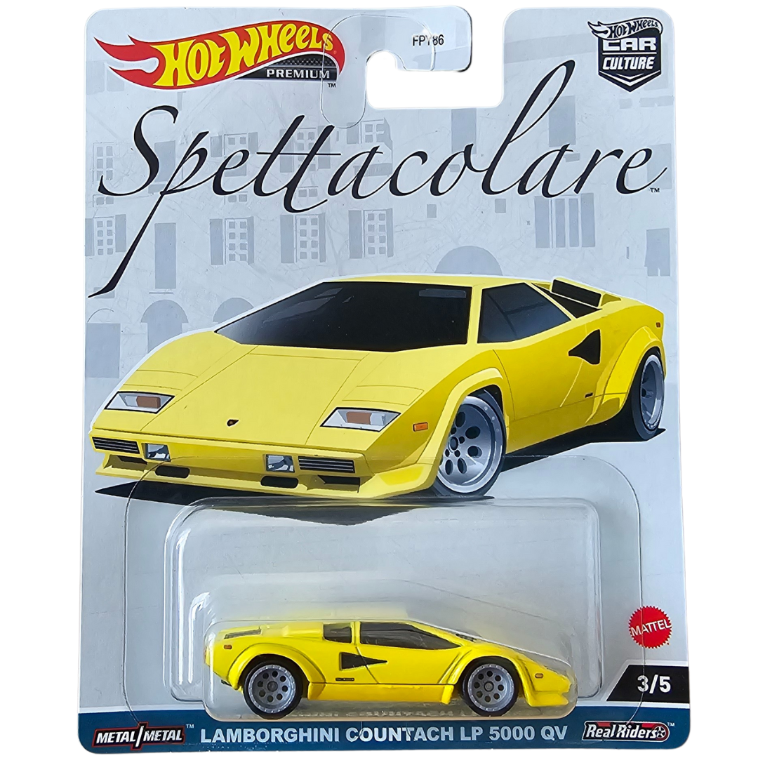 Hot Wheels Premium - Lamborghini Countach LP 5000 QV