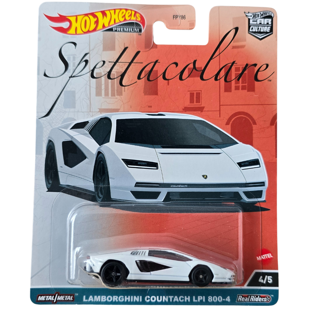 Hot Wheels Premium - Lamborghini Countach LPI 800-4