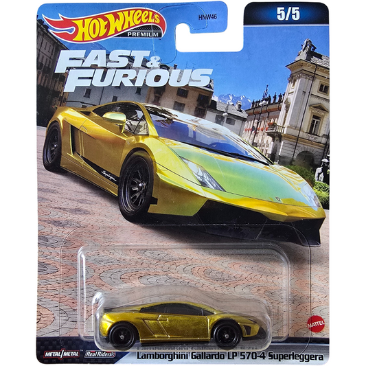 Hot Wheels Premium - Lamborghini Gallardo LP 570-4 Superleggera (Fast & Furious)