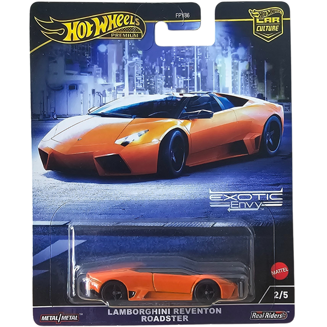 Hot Wheels Premium - Lamborghini Reventon Roadster