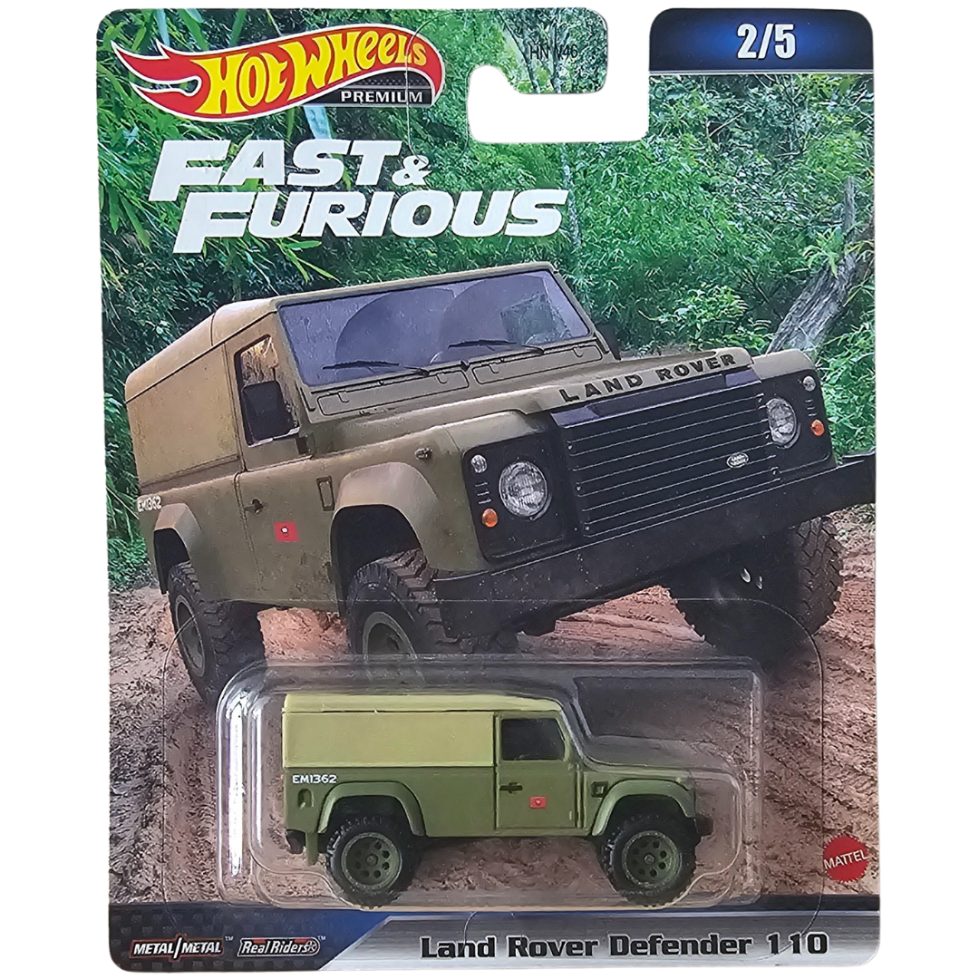 Hot Wheels Premium - Land Rover Defender 110 (Fast & Furious) – Speed ...