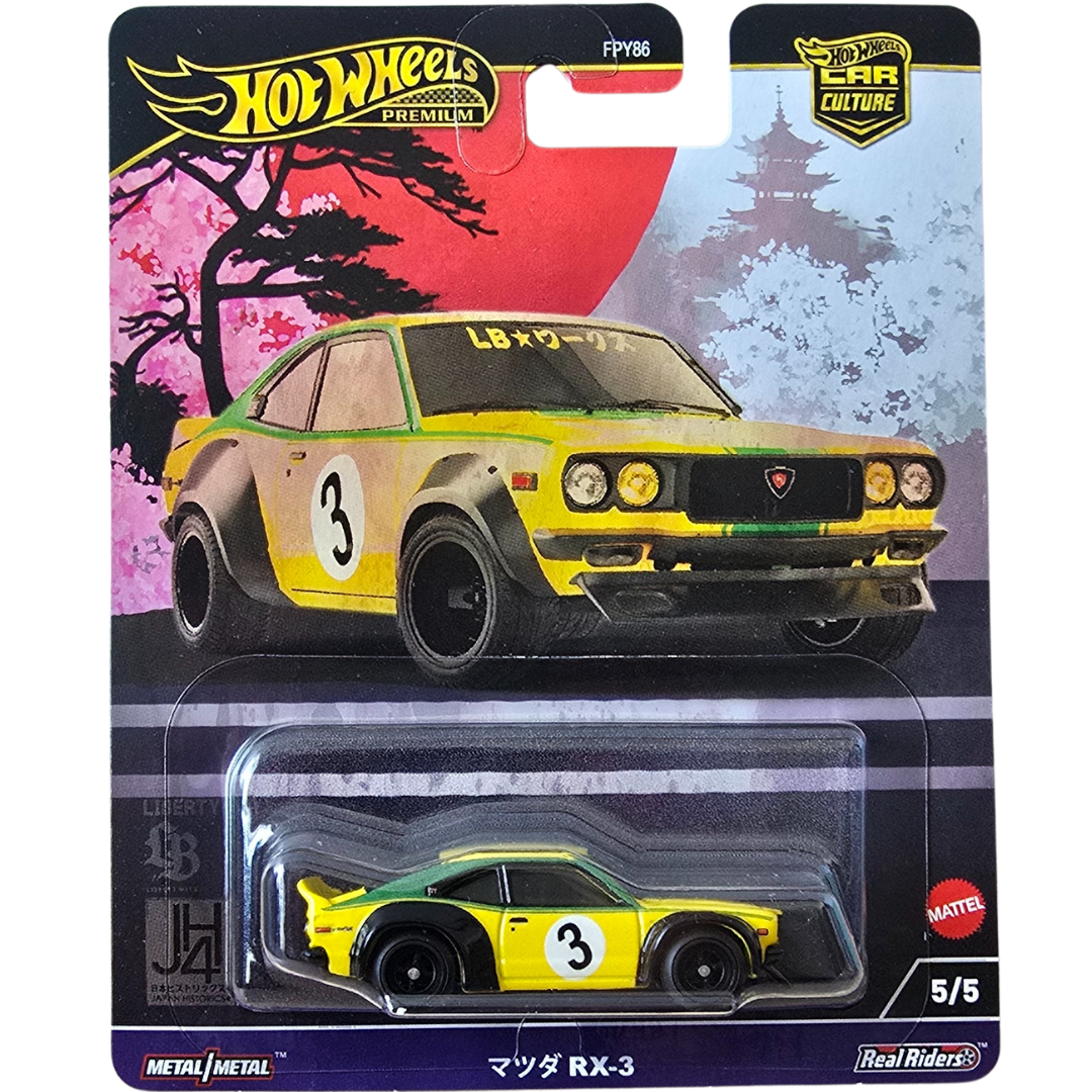 Voiture Miniature Hot Wheels 1/64 Mazda RX-3 - Édition Exclusive KROGER USA N°5/10