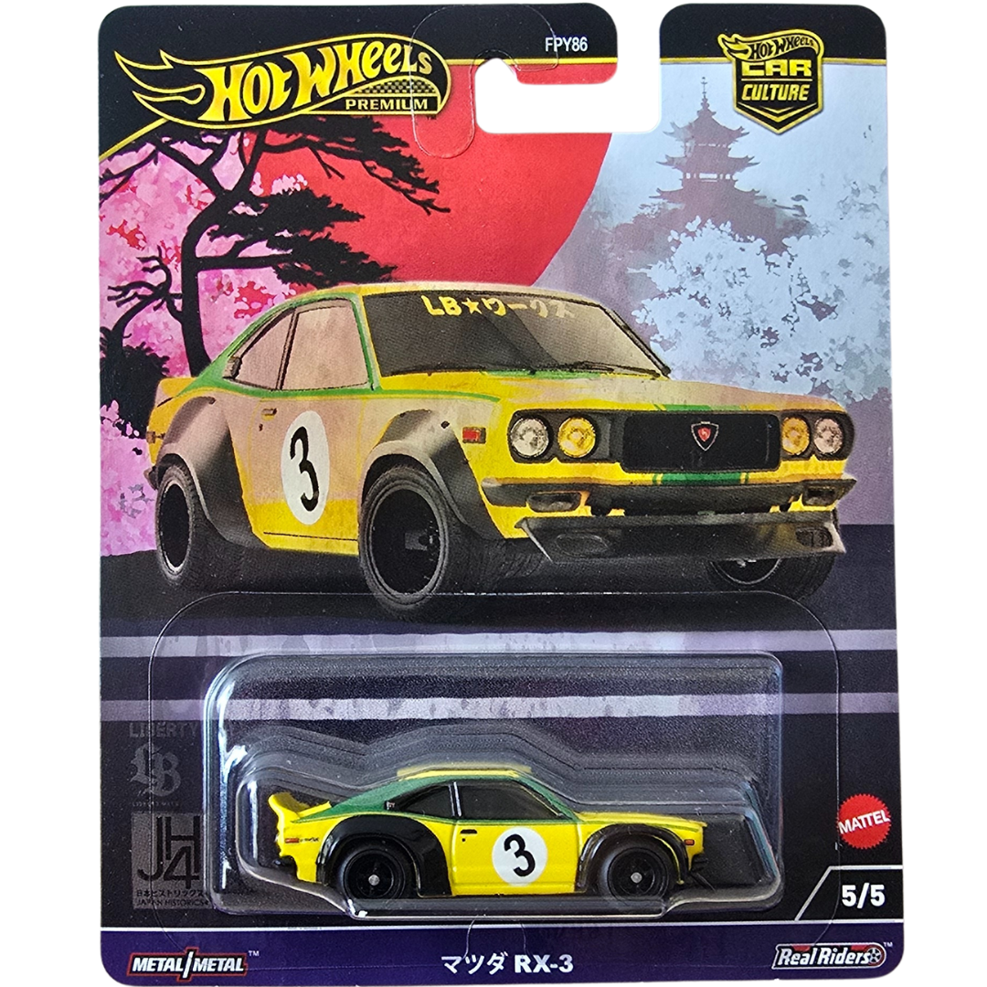 Hot Wheels Premium - Mazda RX-3 (Japan Historics 4)