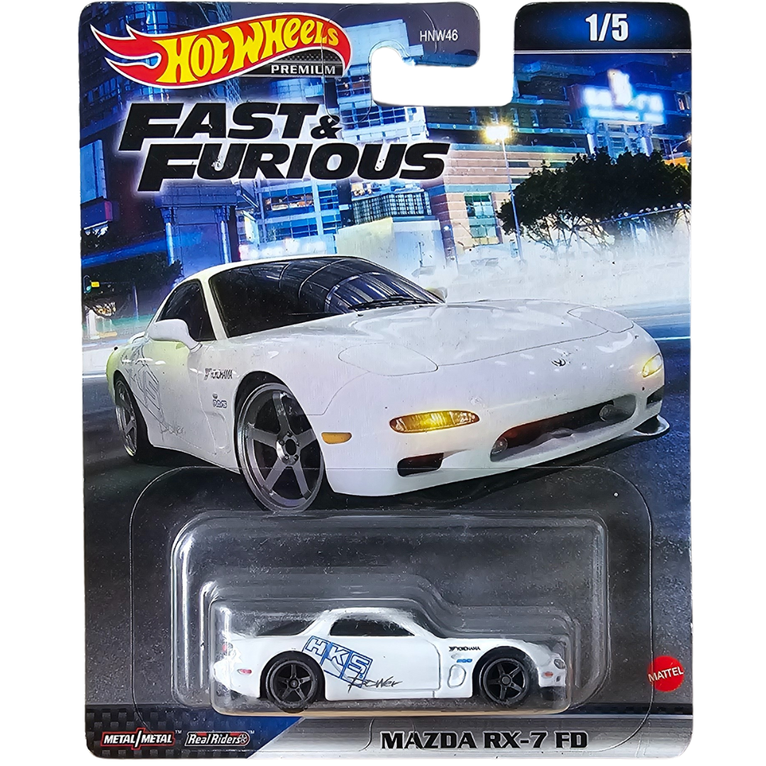 Hot Wheels Premium - Mazda RX-7 FD (Fast &Furious)