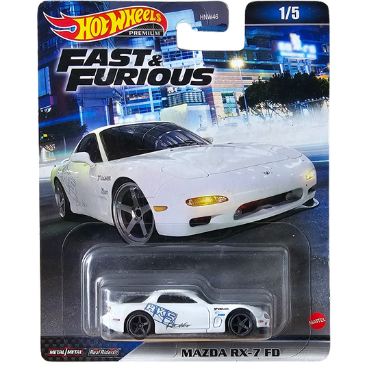 Hot Wheels Premium - Mazda RX-7 FD (Fast &Furious)