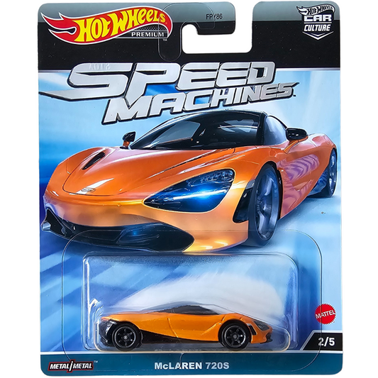 Hot Wheels Premium - McLaren 720S (Speed Machines)