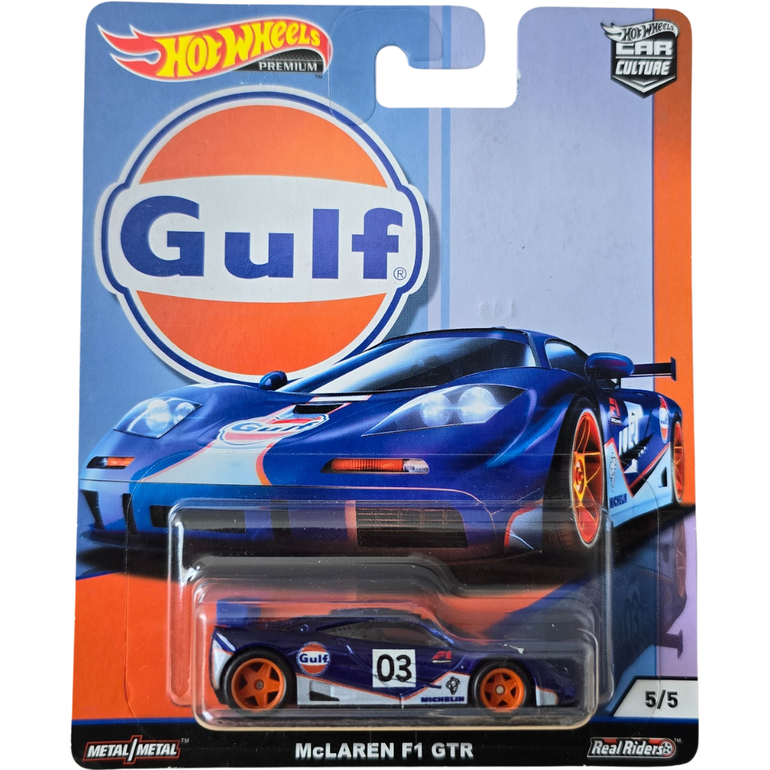 Hot Wheels Premium - McLaren F1 GTR (Gulf)