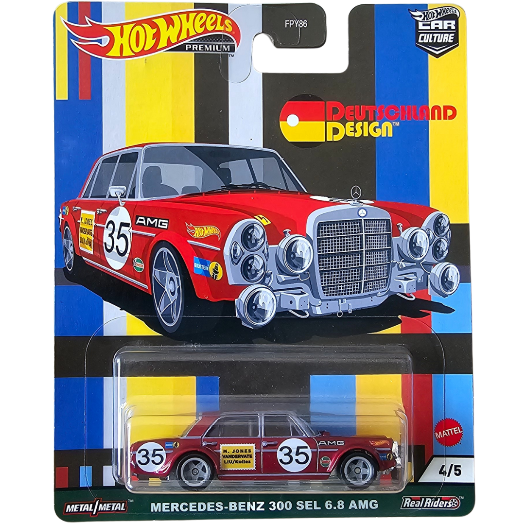 Hot Wheels Premium - Mercedes-Benz 300 SEL 6.8 AMG (Deutschland Design)