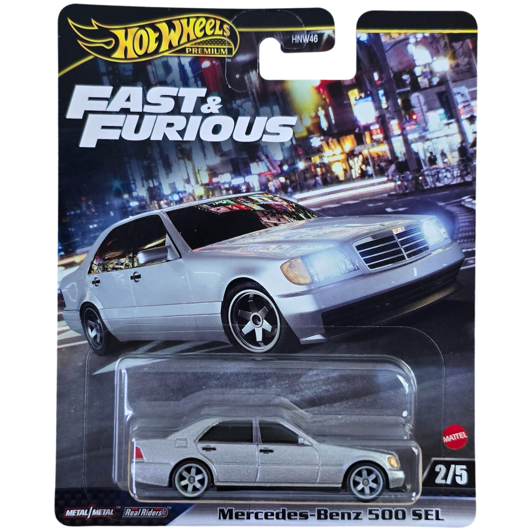 Hot Wheels Premium - Mercedes-Benz 500 SEL (Fast And Furious)