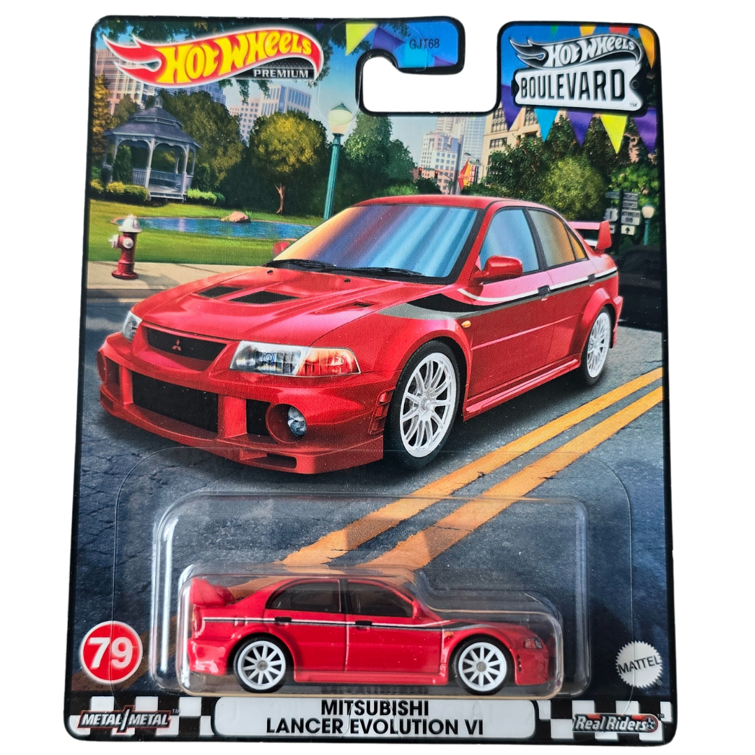 Hot Wheels Premium - Mitsubishi Lancer Evolution VI